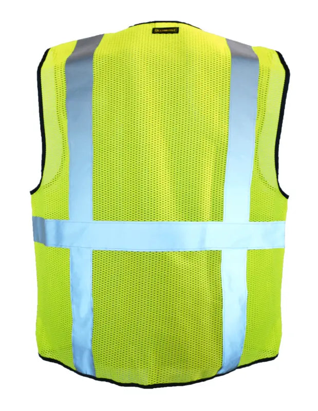 Mesh Surveyor Vest W/Zipper