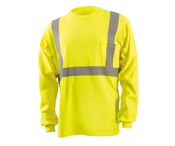 Flame Resistant Dual Certified Long Sleeve T-Shirt w/Pocket