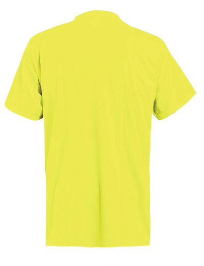 Non-Ansi Short Sleeve Wicking Birdseye T-Shirt W/Pocket - Image 2