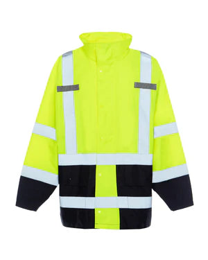 BLACK BOTTOM RAIN JACKET - Type R Class 3