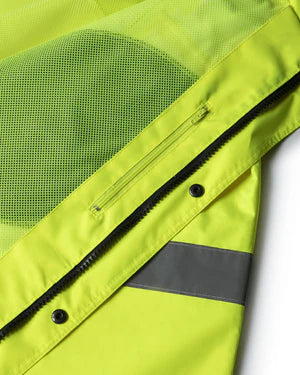 BLACK BOTTOM RAIN JACKET - Type R Class 3