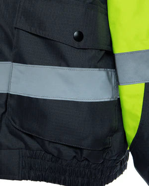 WARM UP™ GREY BOTTOM 3-in-1 BOMBER JACKET - Type R Class 3 - Image 7
