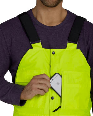 BLACK BOTTON INSULATED BIB OVERALL - Class E