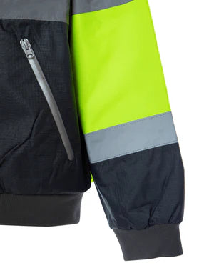 WARM UP™ GREY BOTTOM BOMBER JACKET - Type R Class 3 - Image 9