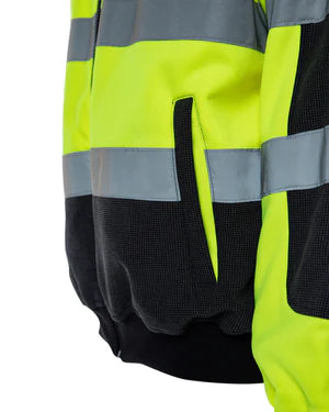 WARM UP™ GREY BOTTOM FULL ZIP SOFTSHELL JACKET - Type R Class 3