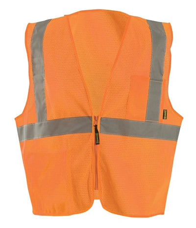 Mesh X-Back Vest W/Zipper - Image 4