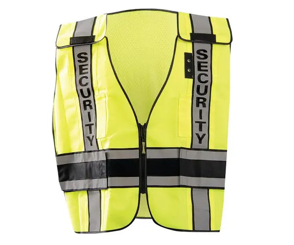 Deluxe Solid/Mesh Breakaway Public Safety Vest W/Dor, Security