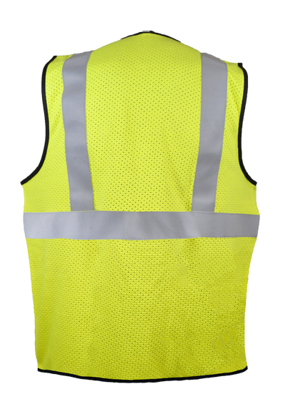 FLAME RESISTANT MESH ZIP VEST - Type R Class 2 - Image 3