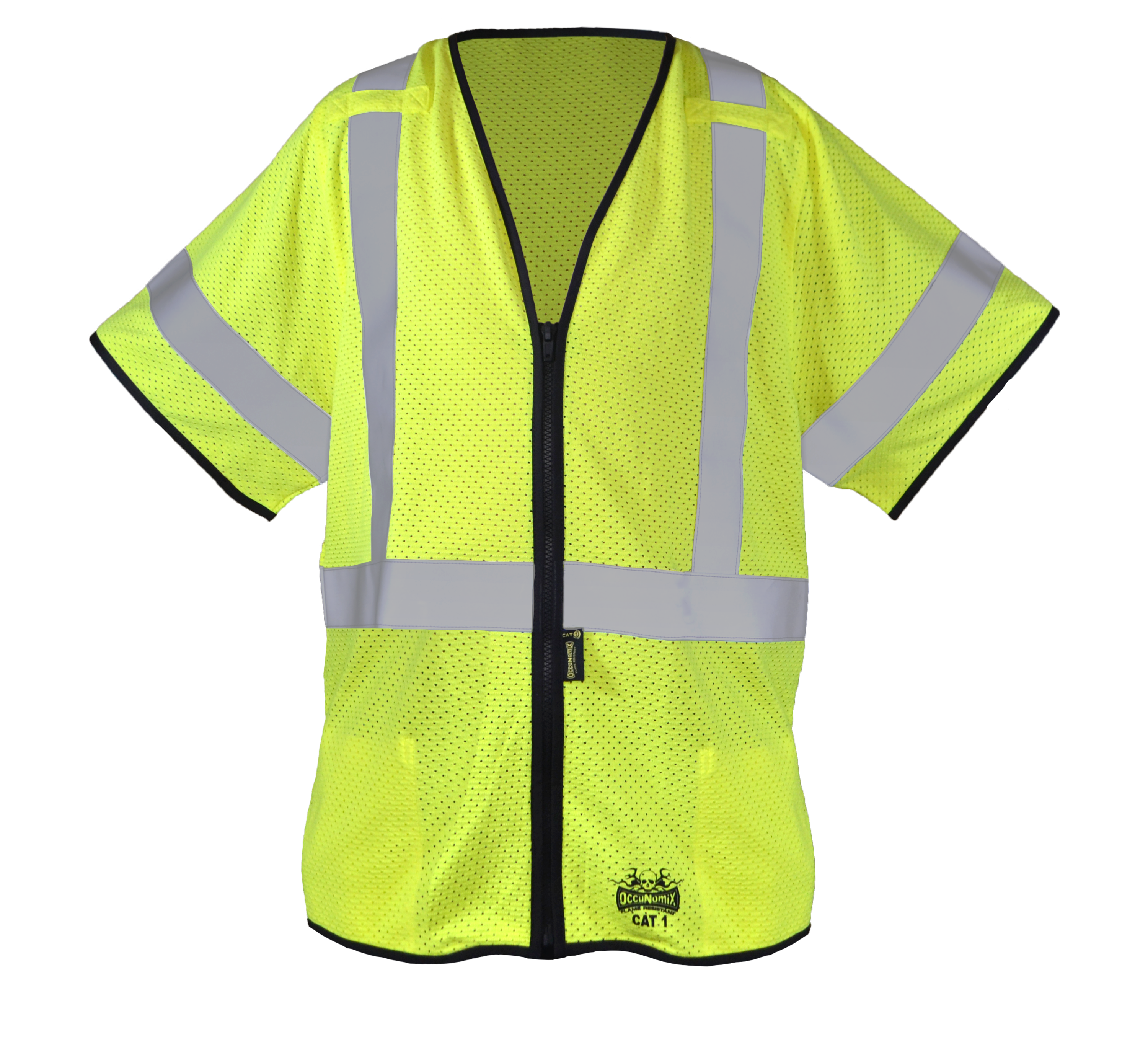 FR-VM2213Z - Flame Resistant Mesh Zipper Vest