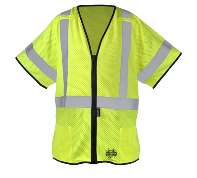 FLAME RESISTANT MESH ZIP VEST - Type R Class 3 - Image 1