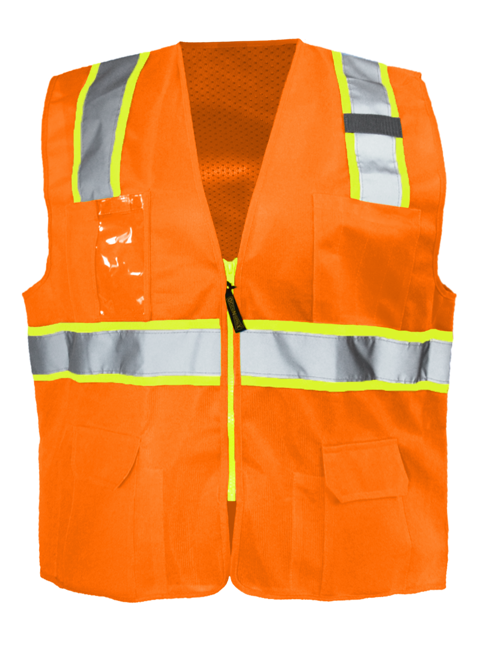 OccuNomix | Engineered Tough Safety Gear - Solid/Mesh Two-Tone