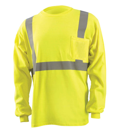 Flame Resistant Long Sleeve T-Shirt w/Pocket - Image 1