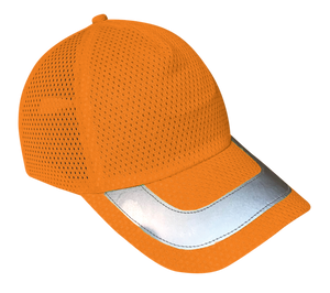 HIGH VISIBILITY BALL CAP W/REFLECTIVE