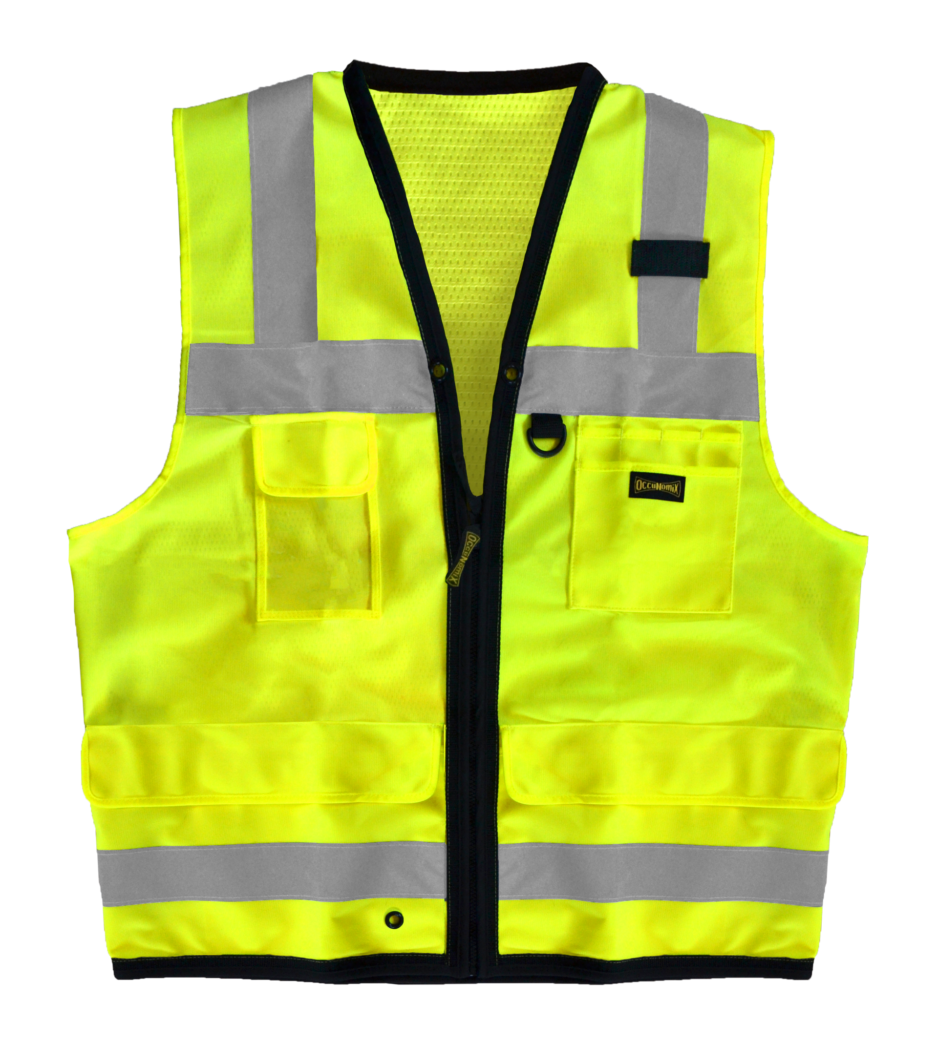 スーツ yellow-surf OccuNomix | Engineered Tough Safety Gear - Solid Dual Stripe