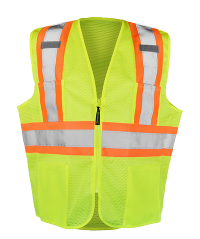 Mesh 2-Tone Vest - Image 1