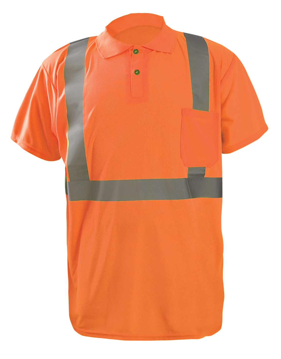 Short Sleeve Wicking Birdseye Polo Shirt W/Pocket