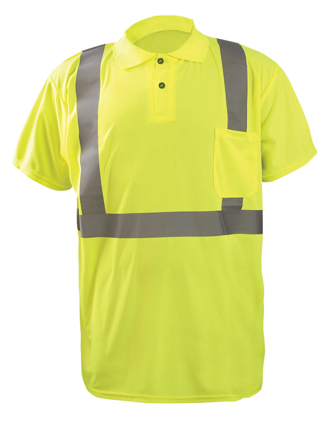 Short Sleeve Wicking Birdseye Polo Shirt W/Pocket