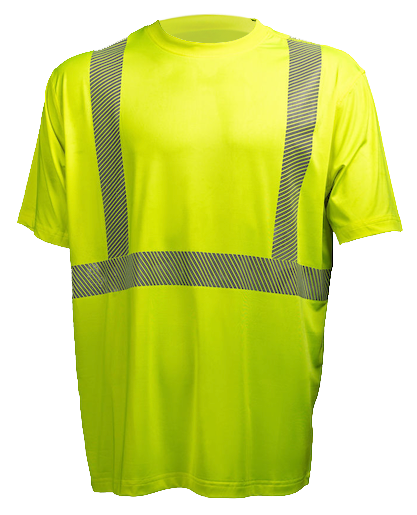 MIRACOOL® H2KEWL™ PERFORMANCE KNIT SHORT SLEEVE SEGMENTED TAPE T-SHIRT - Type R Class 2