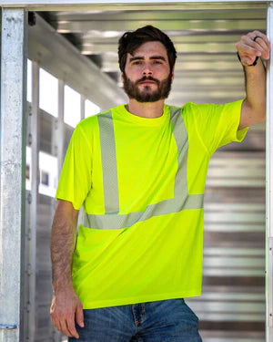 MIRACOOL® H2KEWL™ PERFORMANCE KNIT SHORT SLEEVE SEGMENTED TAPE T-SHIRT - Type R Class 2