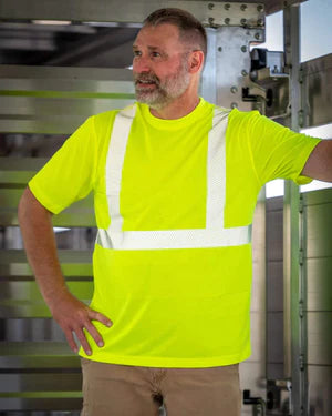 MIRACOOL® H2KEWL™ PERFORMANCE KNIT SHORT SLEEVE SEGMENTED TAPE T-SHIRT - Type R Class 2