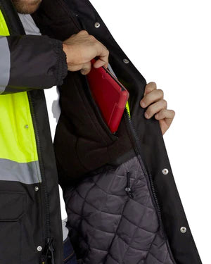 CONTRACTOR PARKA JACKET - Type R Class 3