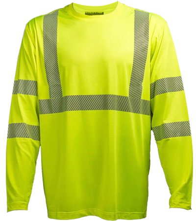 MIRACOOL® H2KEWL™ PERFORMANCE KNIT LONG SLEEVE SEGMENTED TAPE T-SHIRT - Type R Class 3 - Image 1