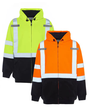 BLACK BOTTOM SOFTSHELL HOODIE - Type R Class 3 - Image 4