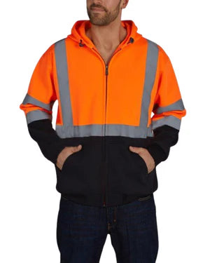 BLACK BOTTOM SOFTSHELL HOODIE - Type R Class 3 - Image 11