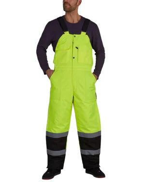 BLACK BOTTON INSULATED BIB OVERALL - Class E