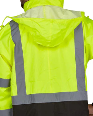 BLACK BOTTOM RAIN JACKET - Type R Class 3