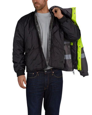 WARM UP™ GREY BOTTOM 3-in-1 BOMBER JACKET - Type R Class 3 - Image 10