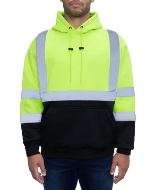 BLACK BOTTOM PULLOVER HOODIE SWEATSHIRT - Type R Class 3