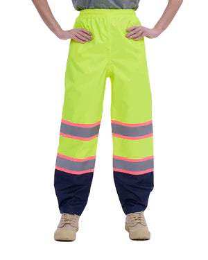 WOMEN'S TWO-TONE NAVY BOTTOM RAIN PANTS - Class E - Image 5