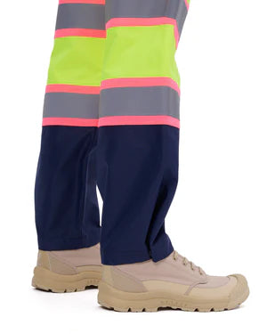 WOMEN'S TWO-TONE NAVY BOTTOM RAIN PANTS - Class E