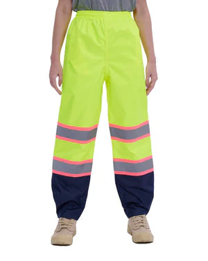 WOMEN'S TWO-TONE NAVY BOTTOM RAIN PANTS - Class E