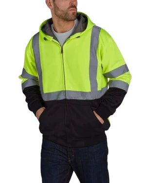 BLACK BOTTOM SOFTSHELL HOODIE - Type R Class 3 - Image 10
