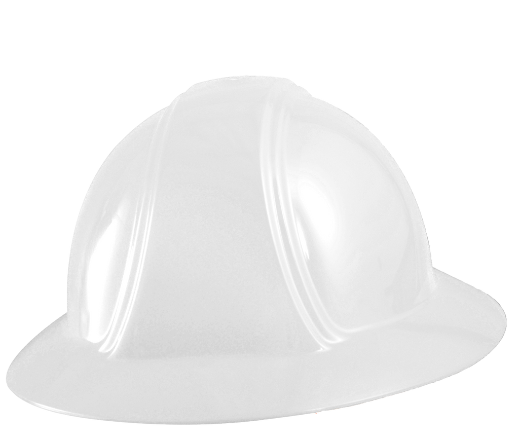 Full Brim Hard Hat W/Ratchet Suspension