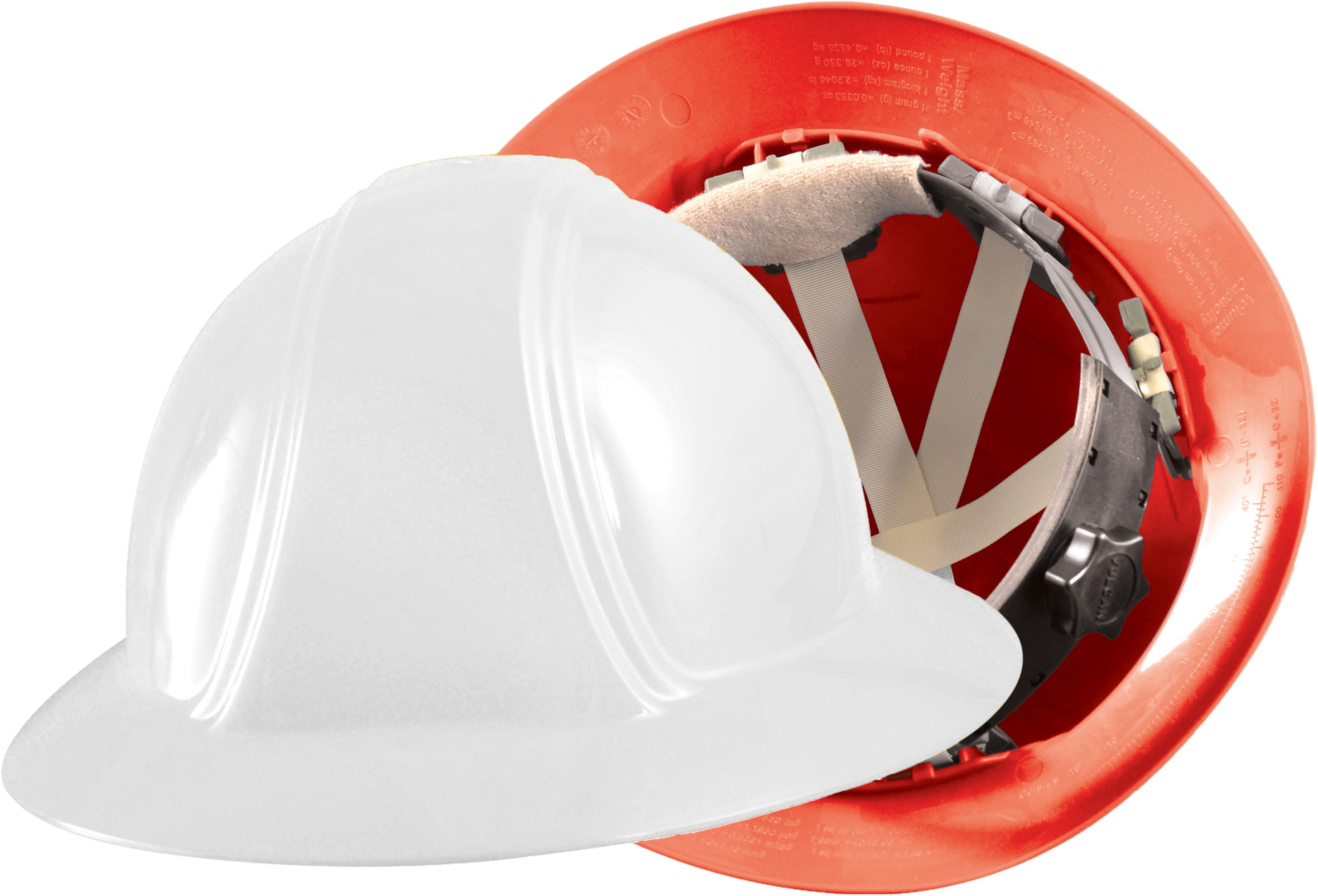 Full Brim Hard Hat W/Ratchet Suspension