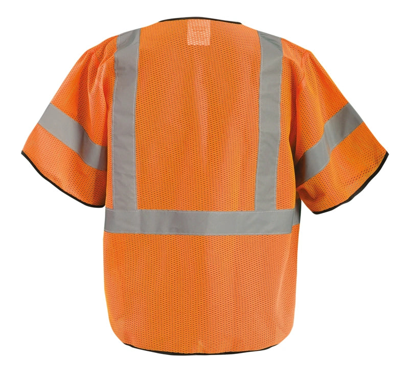 Mesh Standard Vest W/Zipper