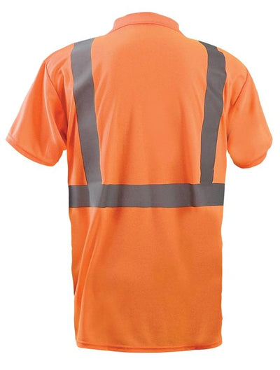 Short Sleeve Wicking Birdseye Polo Shirt W/Pocket - Image 4