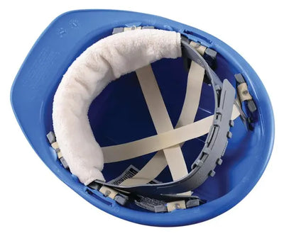 Terry Toppers® Snap On Hard Hat Sweatband - Image 1