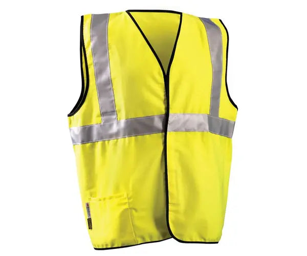 Flame Resistant Single Stripe Solid Vest