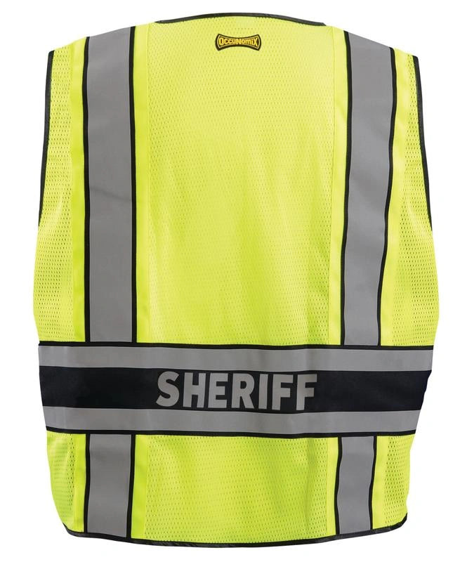 Deluxe Solid/Mesh Breakaway Public Safety Vest W/Dor, Sheriff