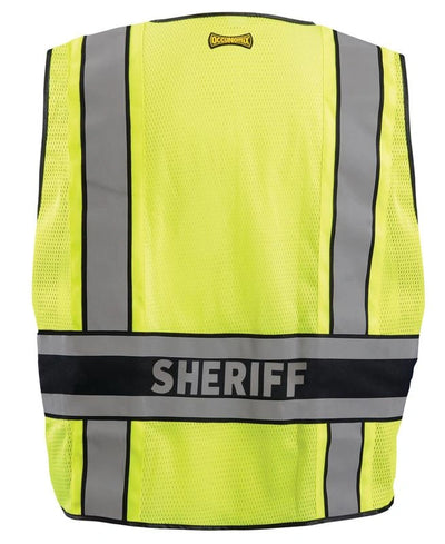 Deluxe Solid/Mesh Breakaway Public Safety Vest W/Dor, Sheriff - Image 2