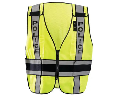 Deluxe Solid/Mesh Breakaway Public Safety Vest W/Dor, Police - Image 1