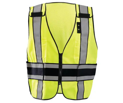 Deluxe Solid/Mesh Breakaway Public Safety Vest W/Dor, Plain - Image 1
