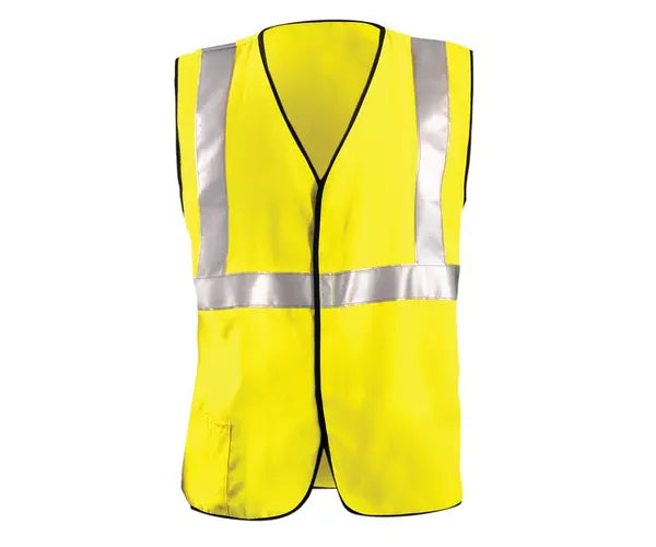 Flame Resistant Dual Certified Single Stripe Solid Vest