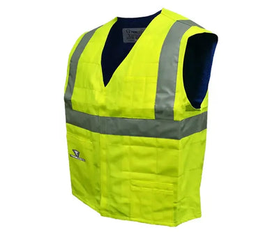 TECHNICHE® Evaporative Cooling Vest - Traffic Safety ANSI Class 2 - Image 1
