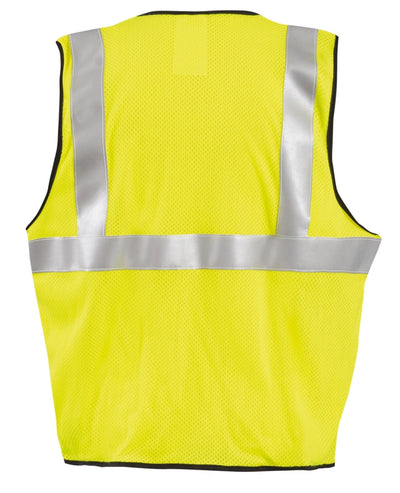 Premium Flame Resistant Single Stripe Mesh Vest - Image 2