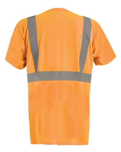 Short Sleeve Black Bottom Wicking Birdseye T-Shirt W/Pocket - Image 4